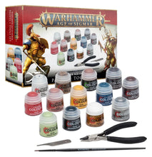 Load image into Gallery viewer, Warhammer Age of Sigmar: Paints &amp; Tools Set
