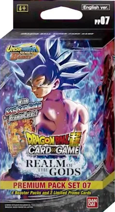 Dragon Ball Super: Realm of the Gods [PP07] Premium Pack Set