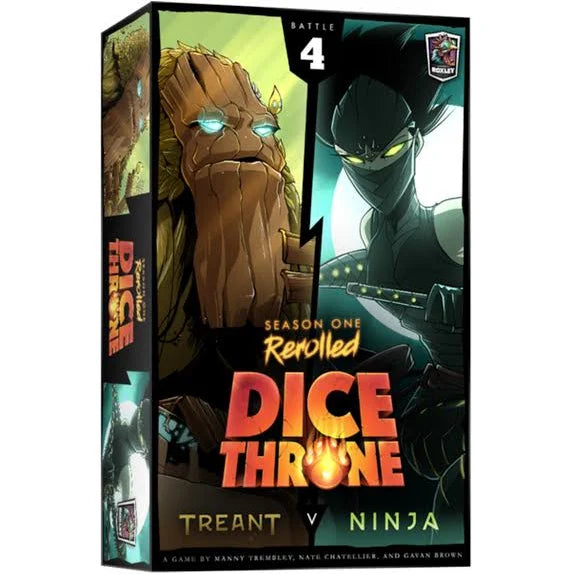 Dice Throne: Season One ReRolled – Treant v. Ninja