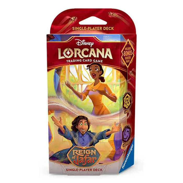 [Pre-Order] Disney Lorcana: Reign of Jafar Starter Deck (Amber/Amethyst)