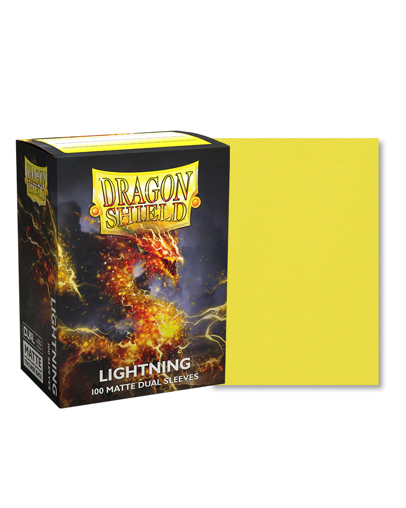 Dragon Shield Sleeves 100CT (Matte Dual Lightning)