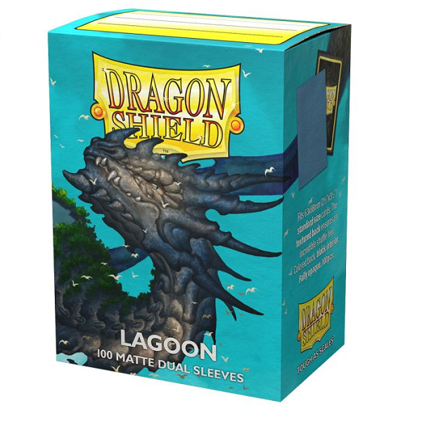 Dragon Shield Sleeves 100CT (Matte Dual Lagoon)