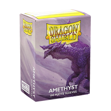 Load image into Gallery viewer, Dragon Shield Sleeves 100CT (Matte Amethyst)
