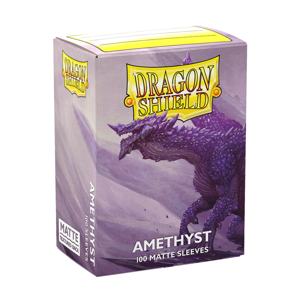 Dragon Shield Sleeves 100CT (Matte Amethyst)