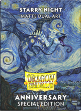 Load image into Gallery viewer, Dragon Shield Sleeves 100CT (Matte Dual Starry Night - Anniversary Special Edition)
