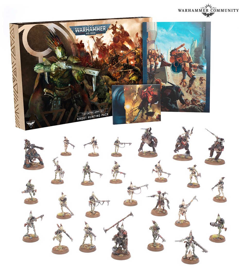 Warhammer 40,000: T'au Empire - Kroot Hunting Pack Army Set