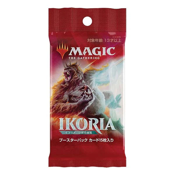 MTG: Ikoria Lair of Behemoths Draft Booster Pack (Japanese)