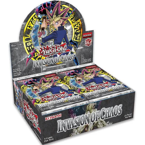 Yu-Gi-Oh: Invasion Of Chaos Booster Box (25th Anniversary)