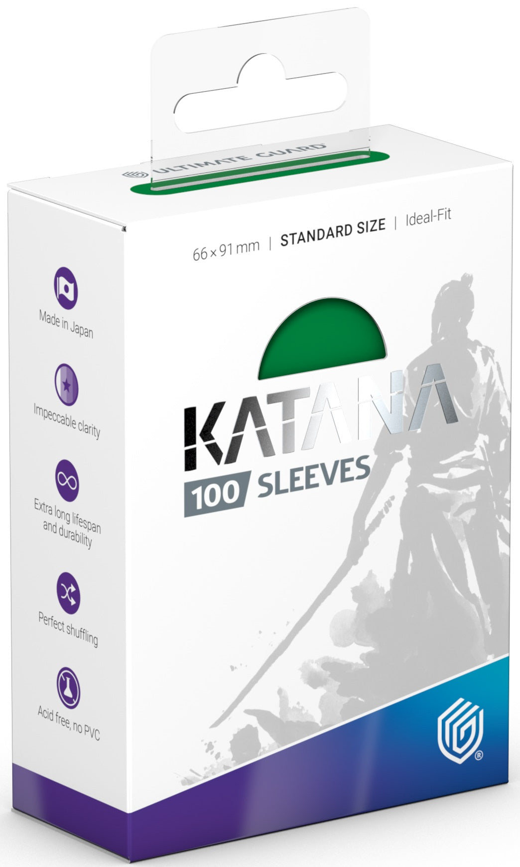 Ultimate Guard Katana Sleeves 100CT (Jade Garden)