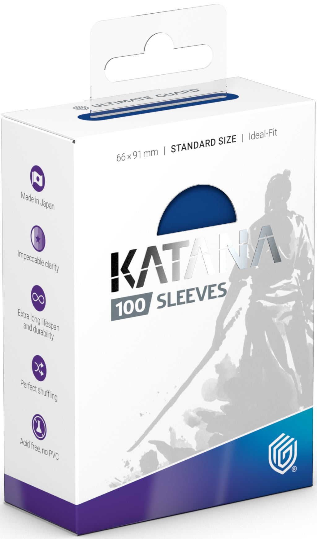 Ultimate Guard Katana Sleeves 100CT (Blue Bird)