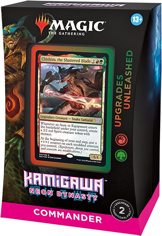 MTG Commander Deck: Kamigawa Neon Dynasty (Upgrades Unleashed)