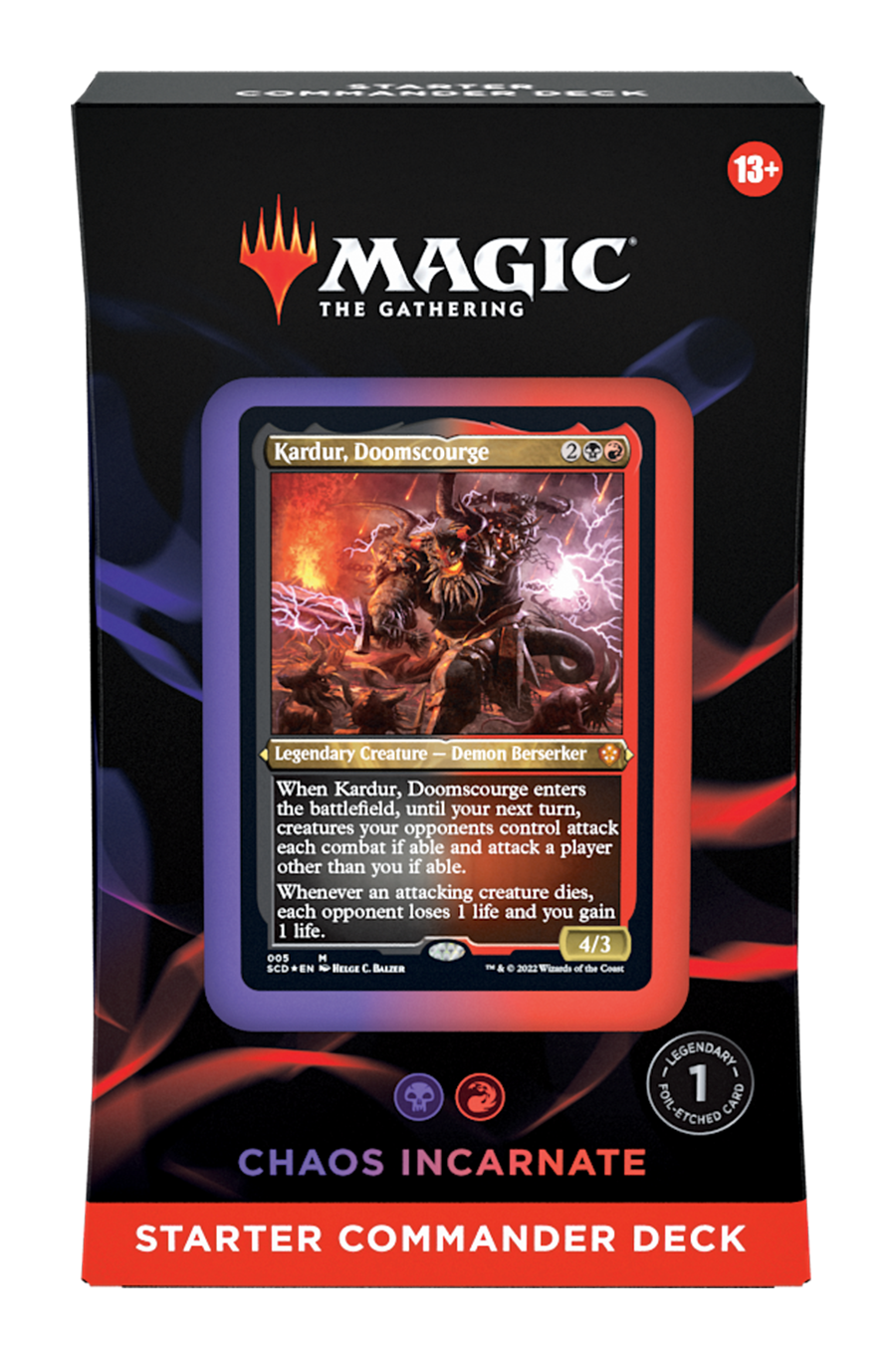 MTG Commander Deck: 2022 Starter (Chaos Incarnate)