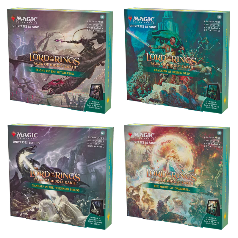 MTG: Lord of the Rings - Tales of Middle-Earth Scene Boxes (Set of 4)