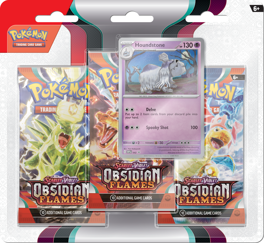 Pokémon TCG: Obsidian Flames 3-Pack Blister