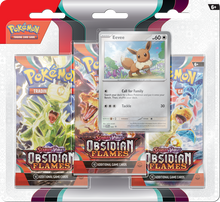 Load image into Gallery viewer, Pokémon TCG: Obsidian Flames 3-Pack Blister
