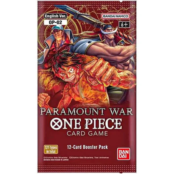 One Piece TCG: Paramount War [OP-02] Booster Pack