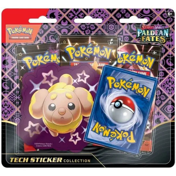 Pokémon TCG: Paldean Fates Tech Sticker Collection