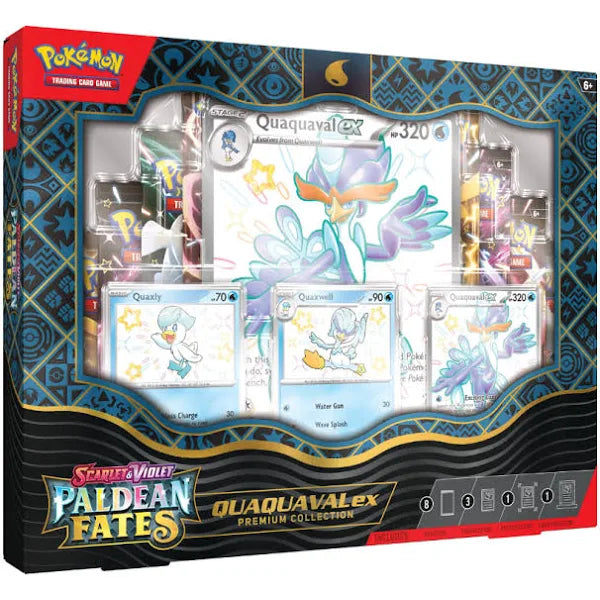 Pokémon TCG: Paldean Fates ex Premium Collection (Quaquaval)