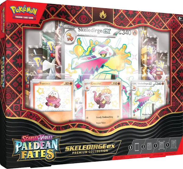 Pokémon TCG: Paldean Fates ex Premium Collection (Skeledirge)