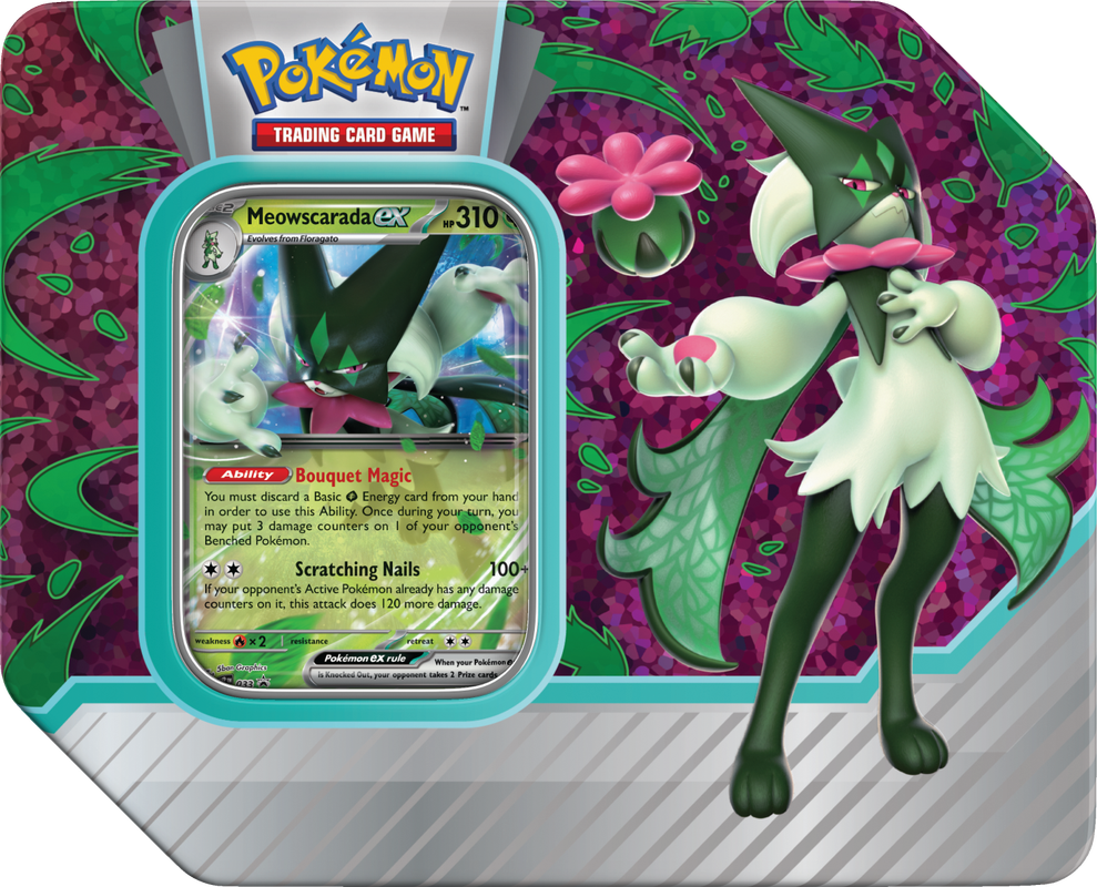 Pokémon TCG: Paldea Partners Tin (Meowscarada)