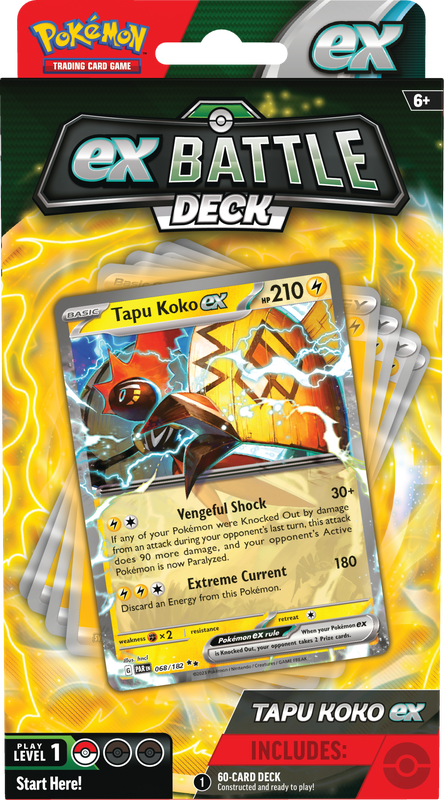 Pokémon TCG: Tapu Koko ex Battle Deck