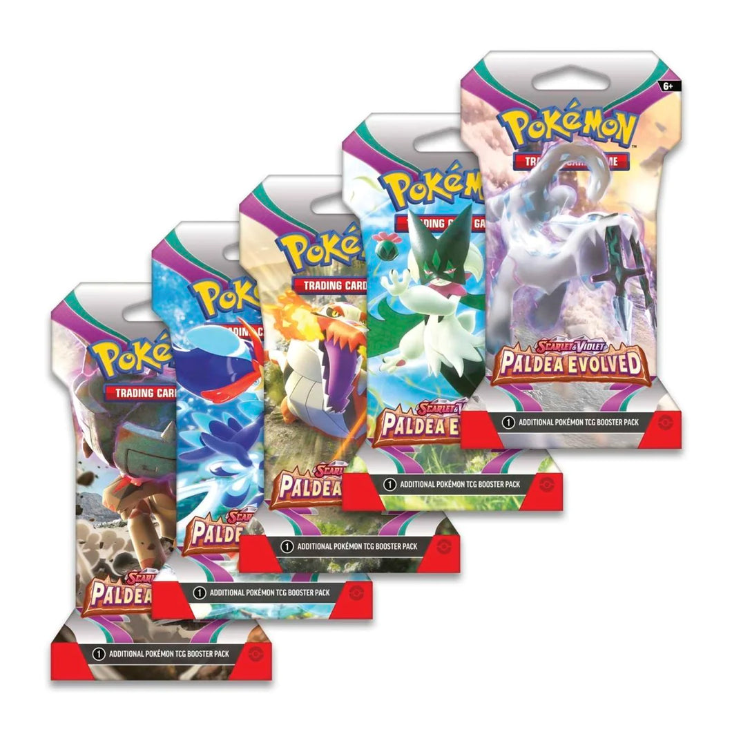 Pokémon TCG: Paldea Evolved Sleeved Booster Pack