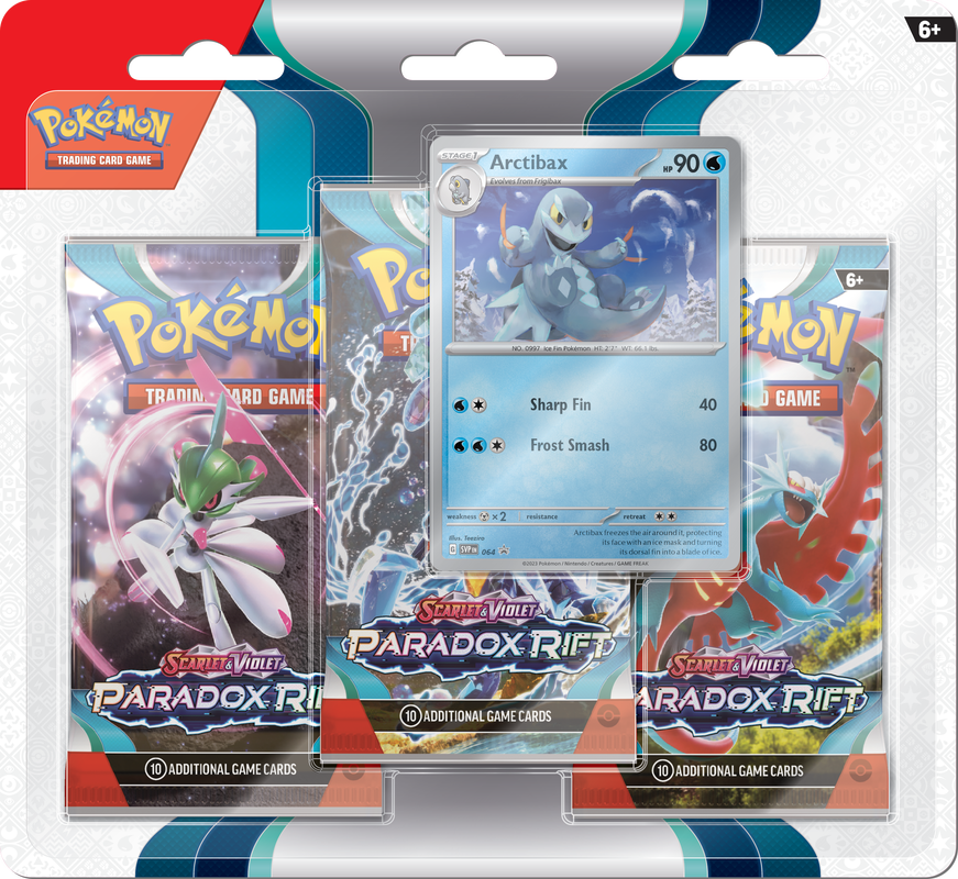 Pokémon TCG: Paradox Rift 3-Pack Blister