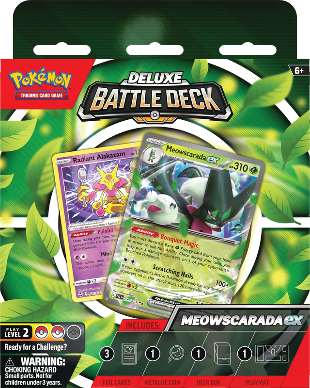 Pokémon TCG: Meowscarada ex Deluxe Battle Deck