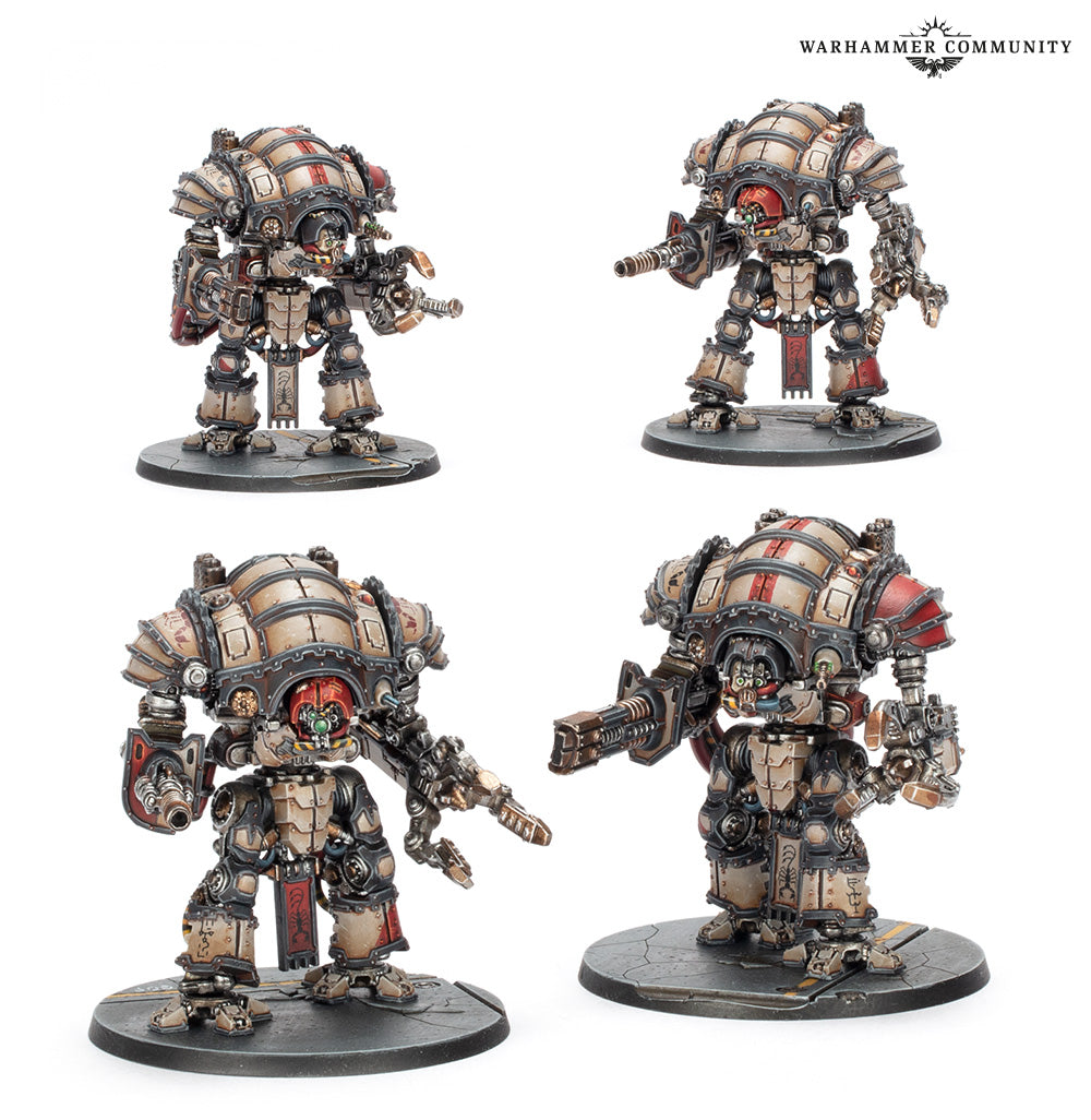 [Pre-Order] Warhammer: The Horus Heresy - Questoris Knights Magaera and Styrix