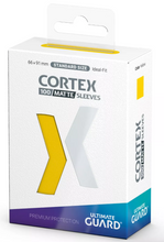 Load image into Gallery viewer, Ultimate Guard Cortex Sleeves 100CT (Matte Yellow)
