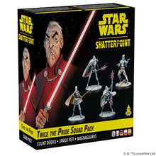 Load image into Gallery viewer, Star Wars: Shatterpoint - Twice the Pride: Count Dooku Squad Pack
