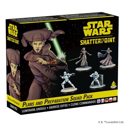 Star Wars: Shatterpoint - Plans and Preparation: General Luminara Unduli Squad Pack