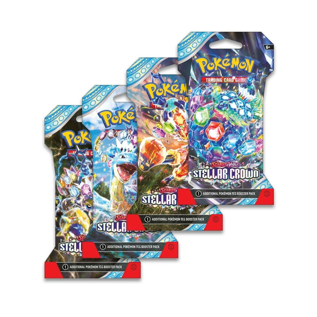 Pokémon TCG: Stellar Crown Sleeved Booster Pack