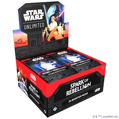 Star Wars Unlimited: Spark of Rebellion Draft Booster Box