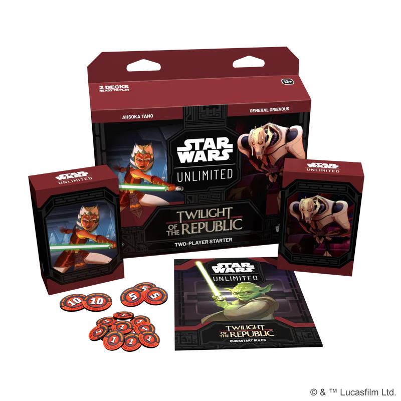 Star Wars Unlimited: Twilight of the Republic Two Player Starter Deck