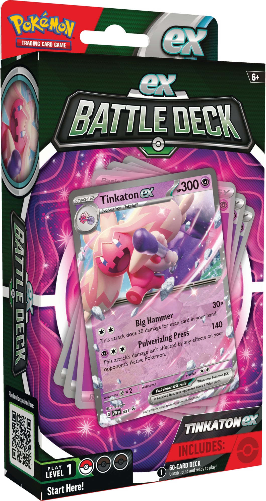 Pokémon TCG: Tinkaton ex Battle Deck