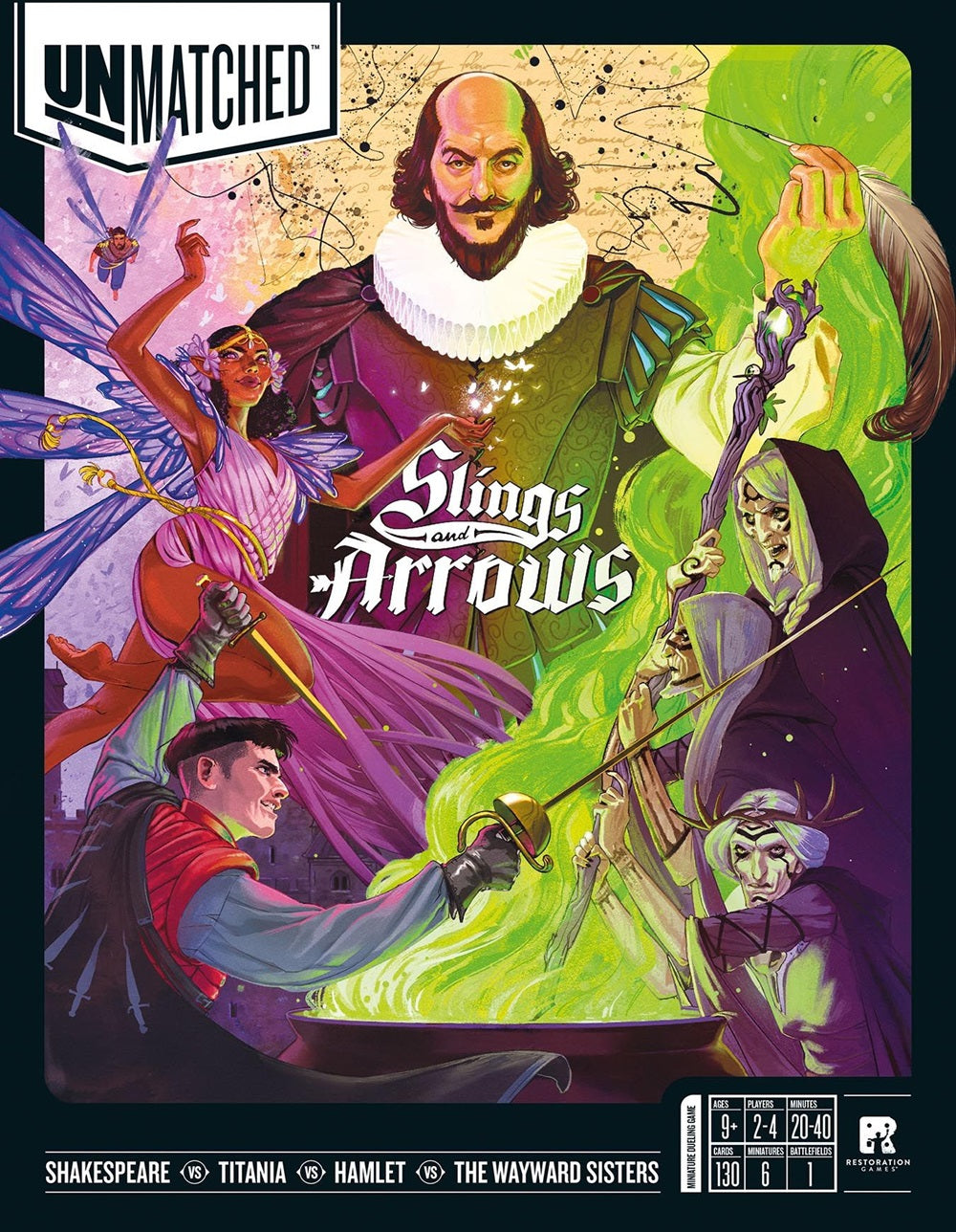 UNMATCHED: Slings and Arrows