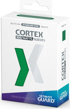 Load image into Gallery viewer, Ultimate Guard Cortex Sleeves 100CT (Matte Green)
