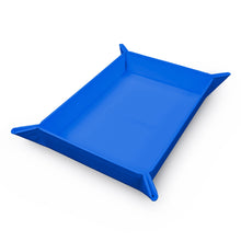 Load image into Gallery viewer, Magnetic Foldable Dice Tray - Vivid Blue
