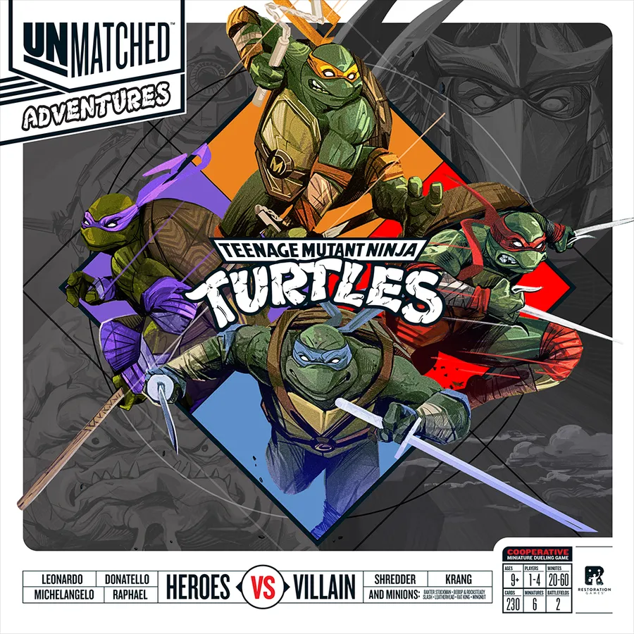 [Pre-Order] UNMATCHED Adventures: TMNT