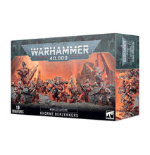 Load image into Gallery viewer, Warhammer 40,000: World Eaters - Khorne Berzerkers
