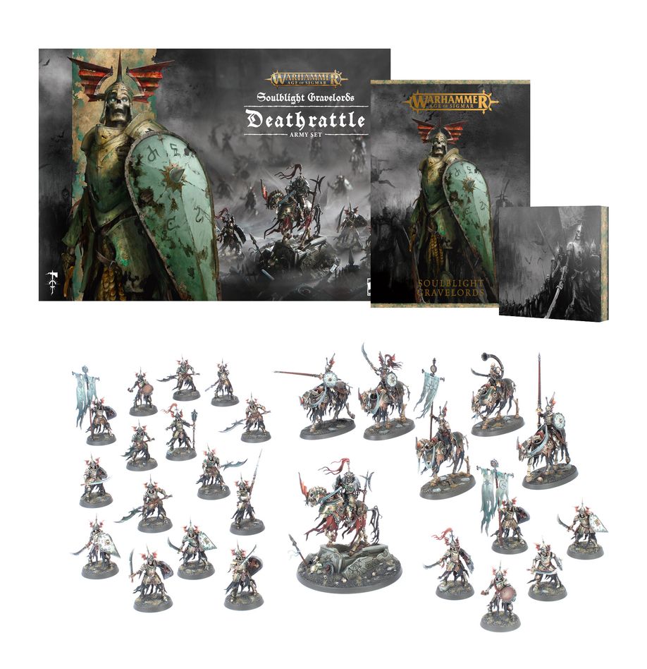 Warhammer Age of Sigmar: Soulblight Gravelords - Deathrattle Army Set