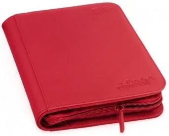 Ultimate Guard 4-Pocket Xenoskin Zipfolio 80 (Red)