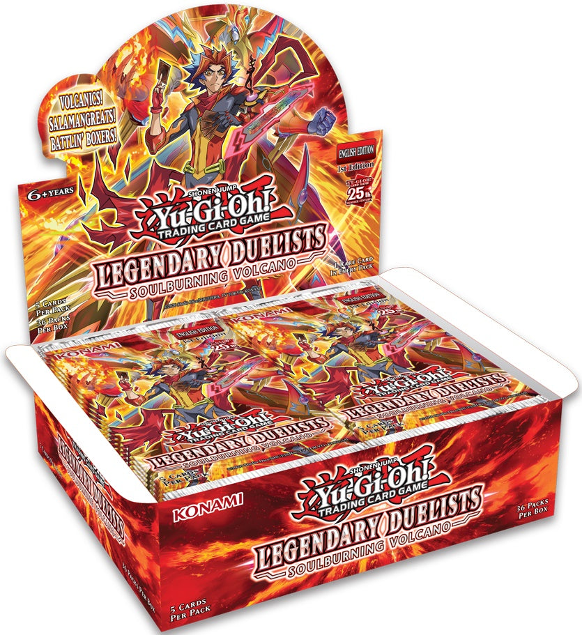 Yu-Gi-Oh: Legendary Duelists Soulburning Volcano Booster Box