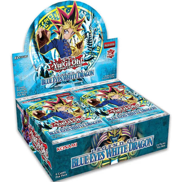 Yu-Gi-Oh: Legend Of Blue-Eyes White Dragon Booster Box (25th Anniversary)
