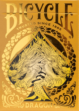 Load image into Gallery viewer, Bicycle Standard Playing Cards (Gold Dragon)

