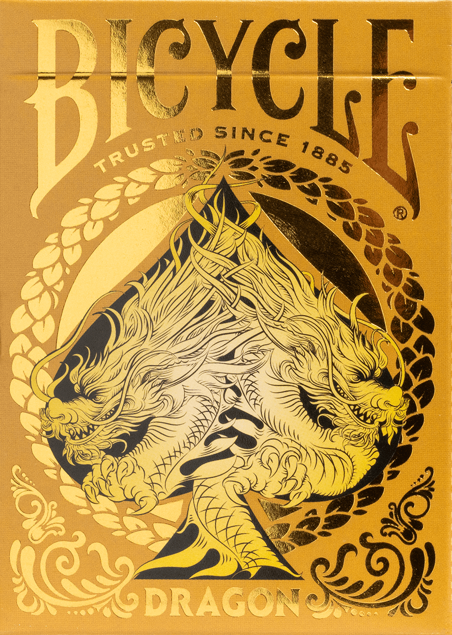 Bicycle Standard Playing Cards (Gold Dragon)