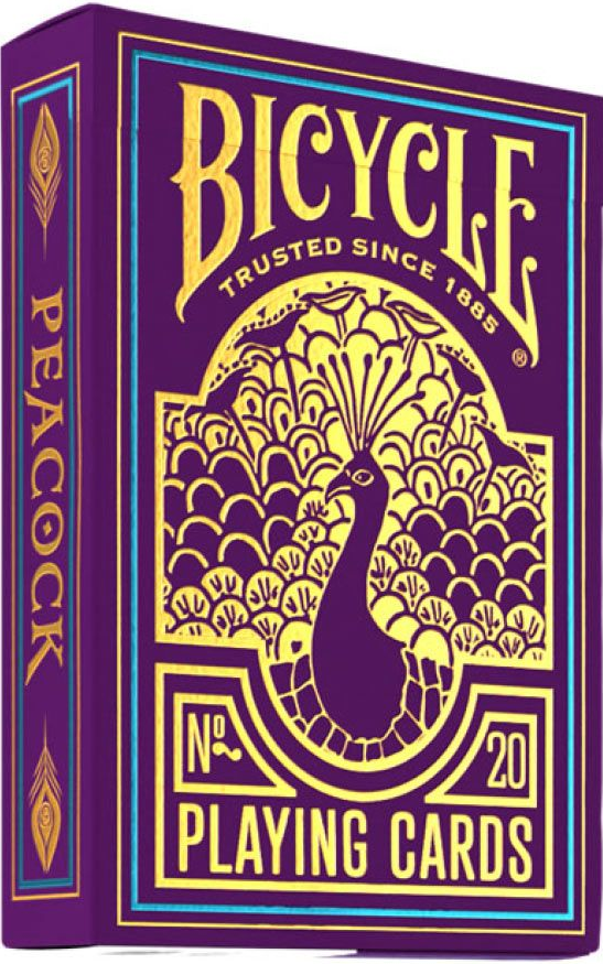 Bicycle Standard Playing Cards (Purple Peacock)
