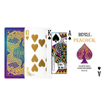Load image into Gallery viewer, Bicycle Standard Playing Cards (Purple Peacock)
