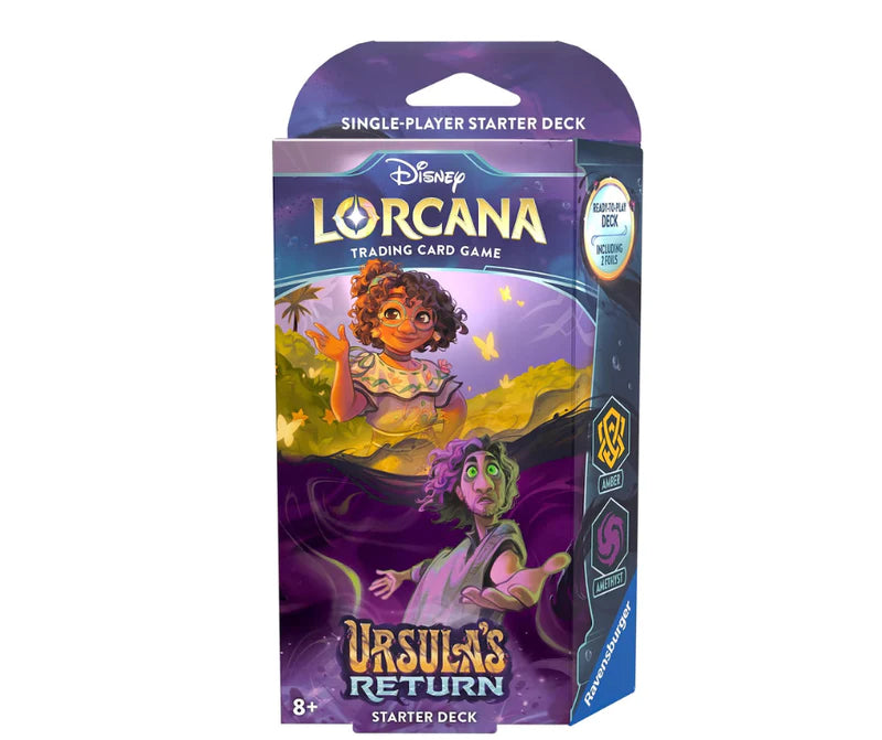 Disney Lorcana: Ursula's Return Starter Deck (Amber/Amethyst)